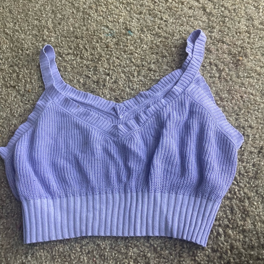 Cropped shirt